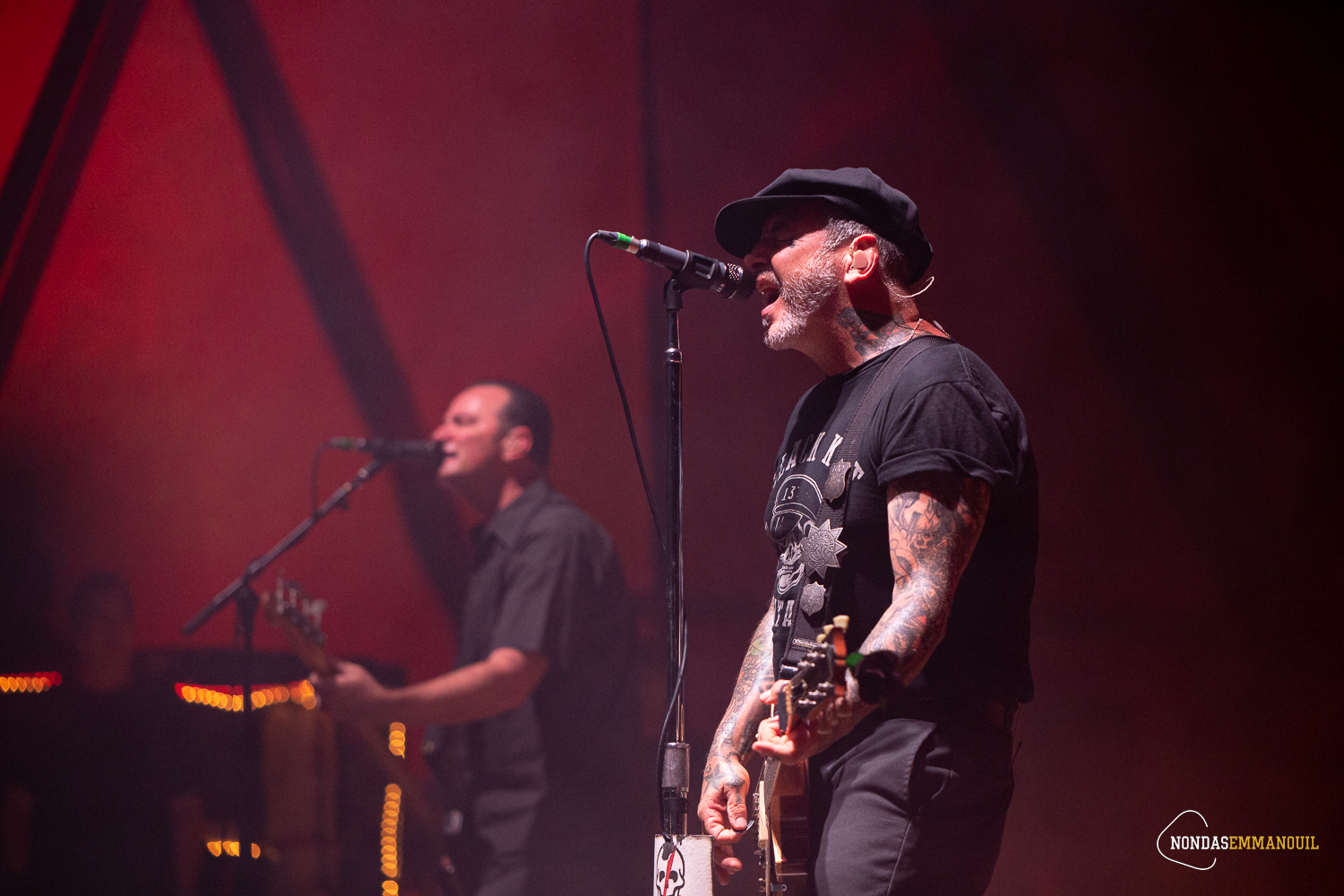 Social Distortion performing live at the Rockwave Festival 2022. Photo by Nondas Emmanouil